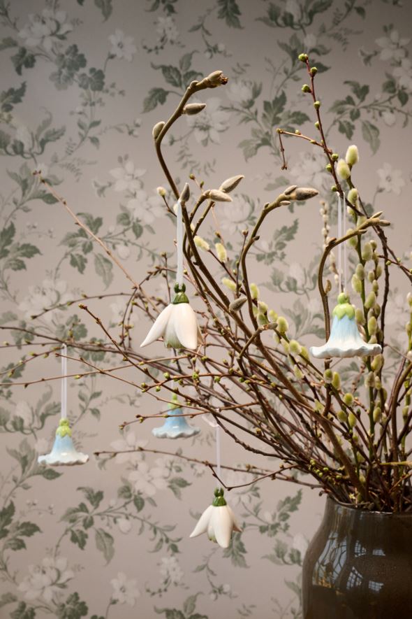 Dekorasjon lys blå - 4