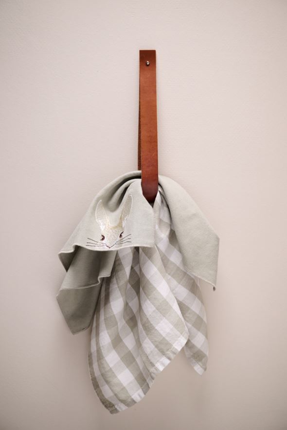 Kjøkkenhåndkle grønn - 4