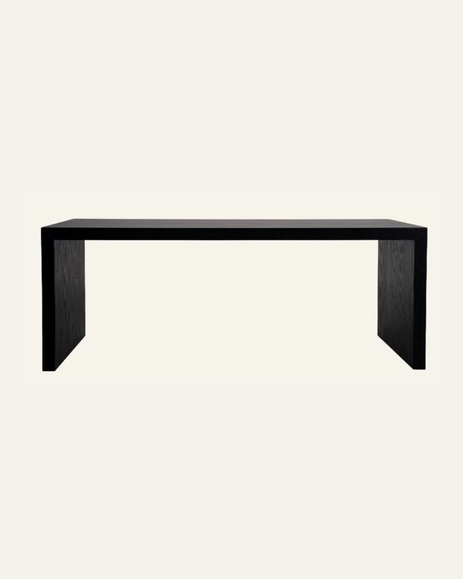Sofabord svart - 56x120x45 cm svart - 1