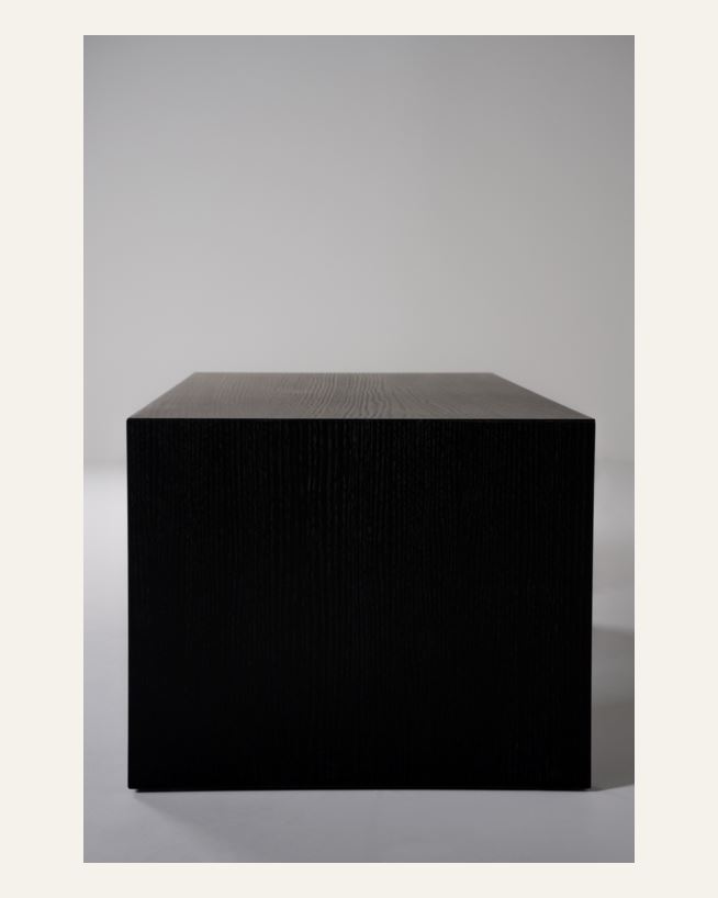 Sofabord svart - 56x120x45 cm svart - 1