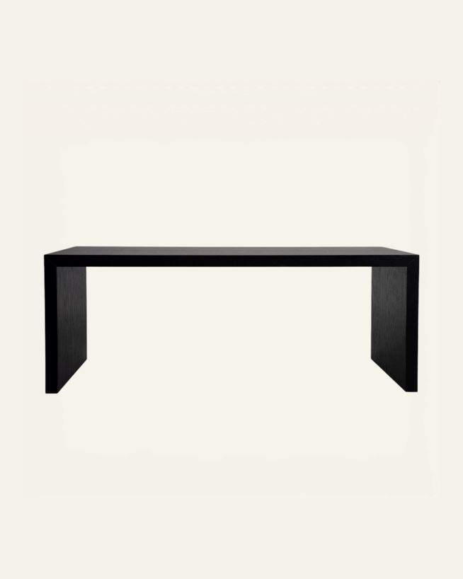 Sofabord svart - 56x120x45 cm svart - 1