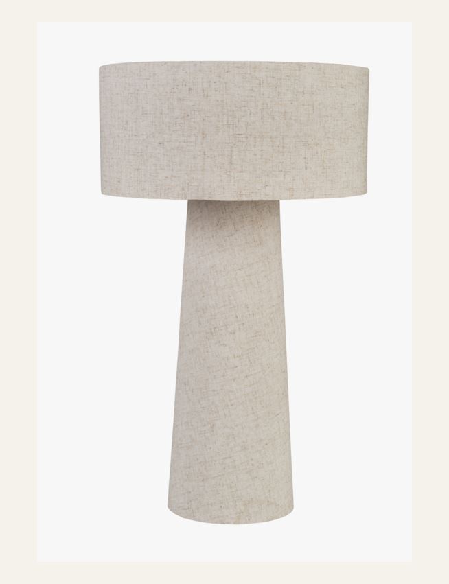 Bordlampe beige - 2