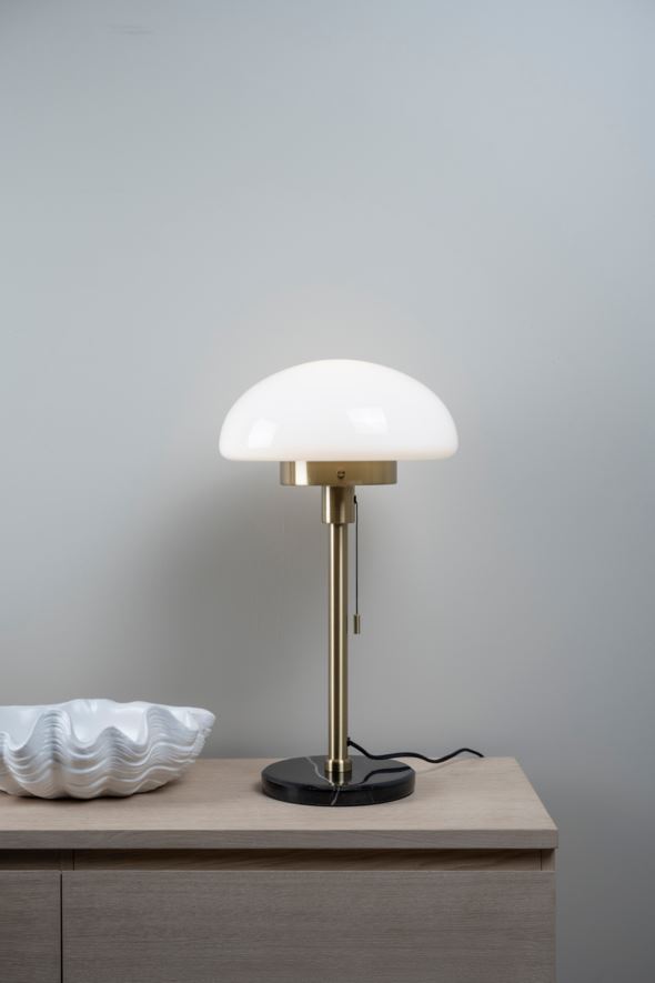 Bordlampe messing - 4