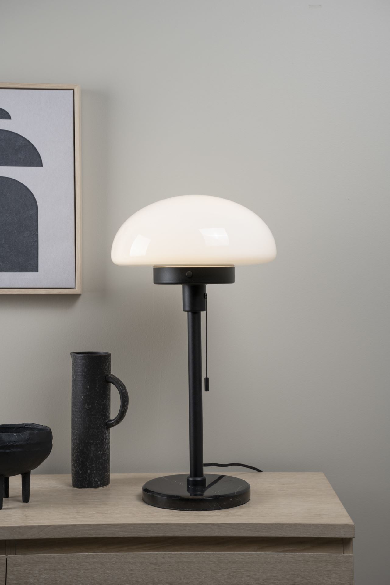 Bordlampe svart - 3