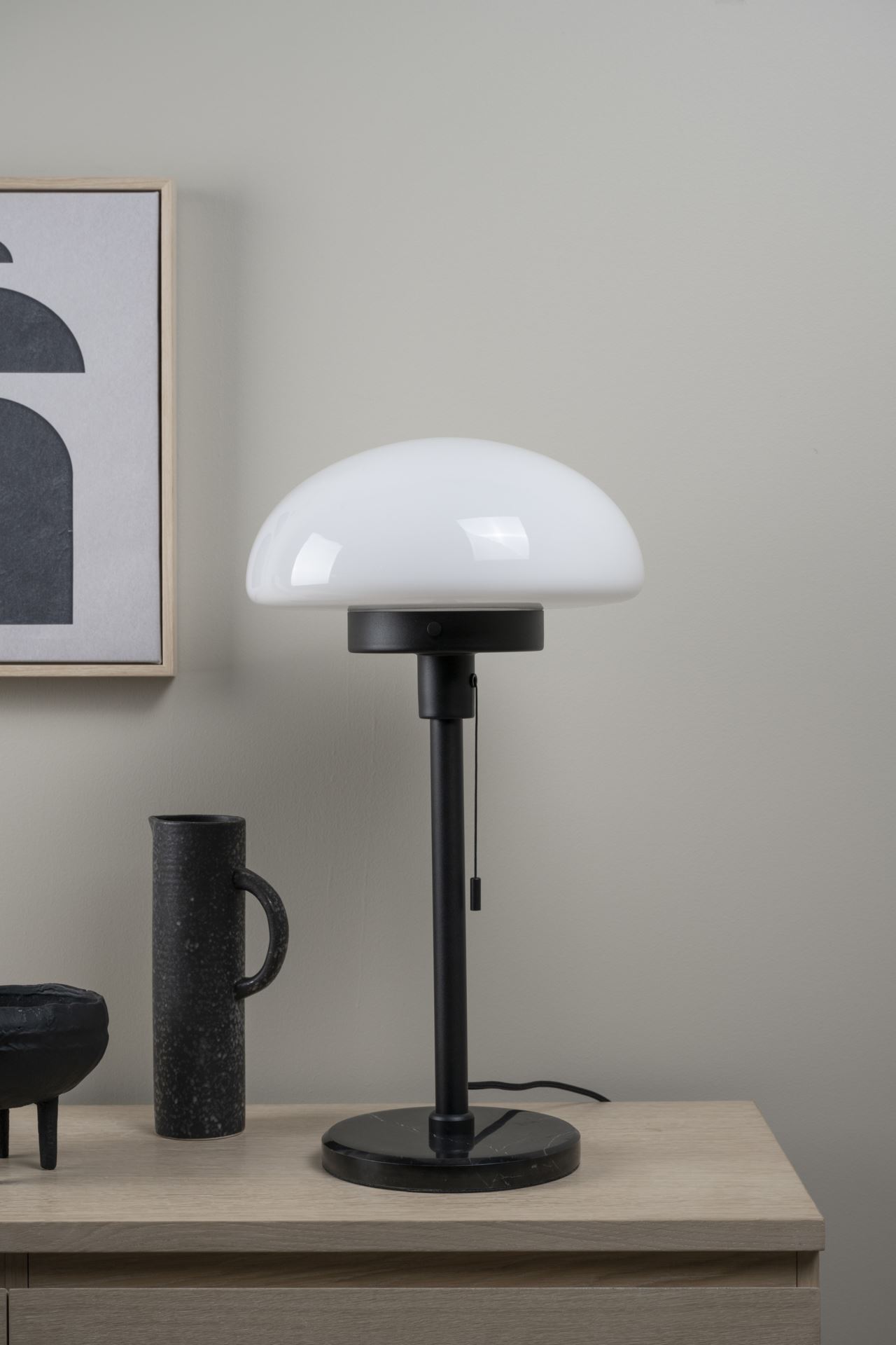 Bordlampe svart - 4