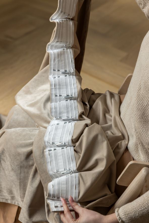 Gardin beige - 135x300 cm beige - 1