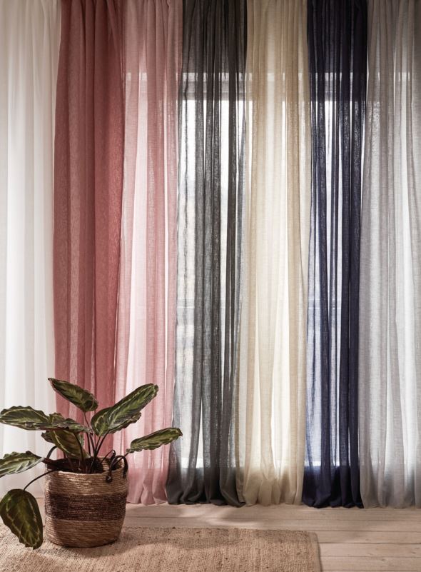 Gardin mørk grå - 7