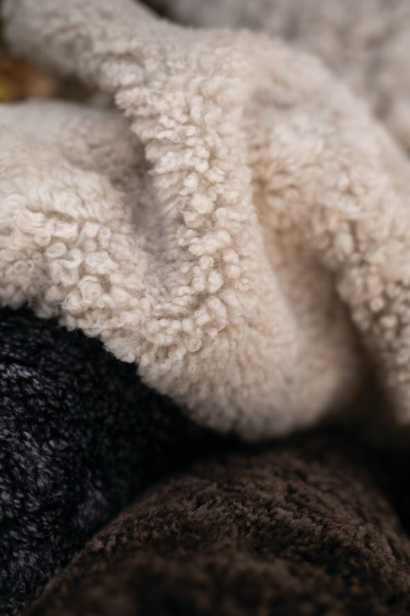 Lammeskinn natur - 9