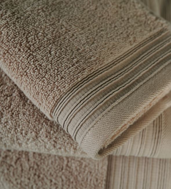 Gjestehåndkle taupe - 30x50 cm taupe - 1