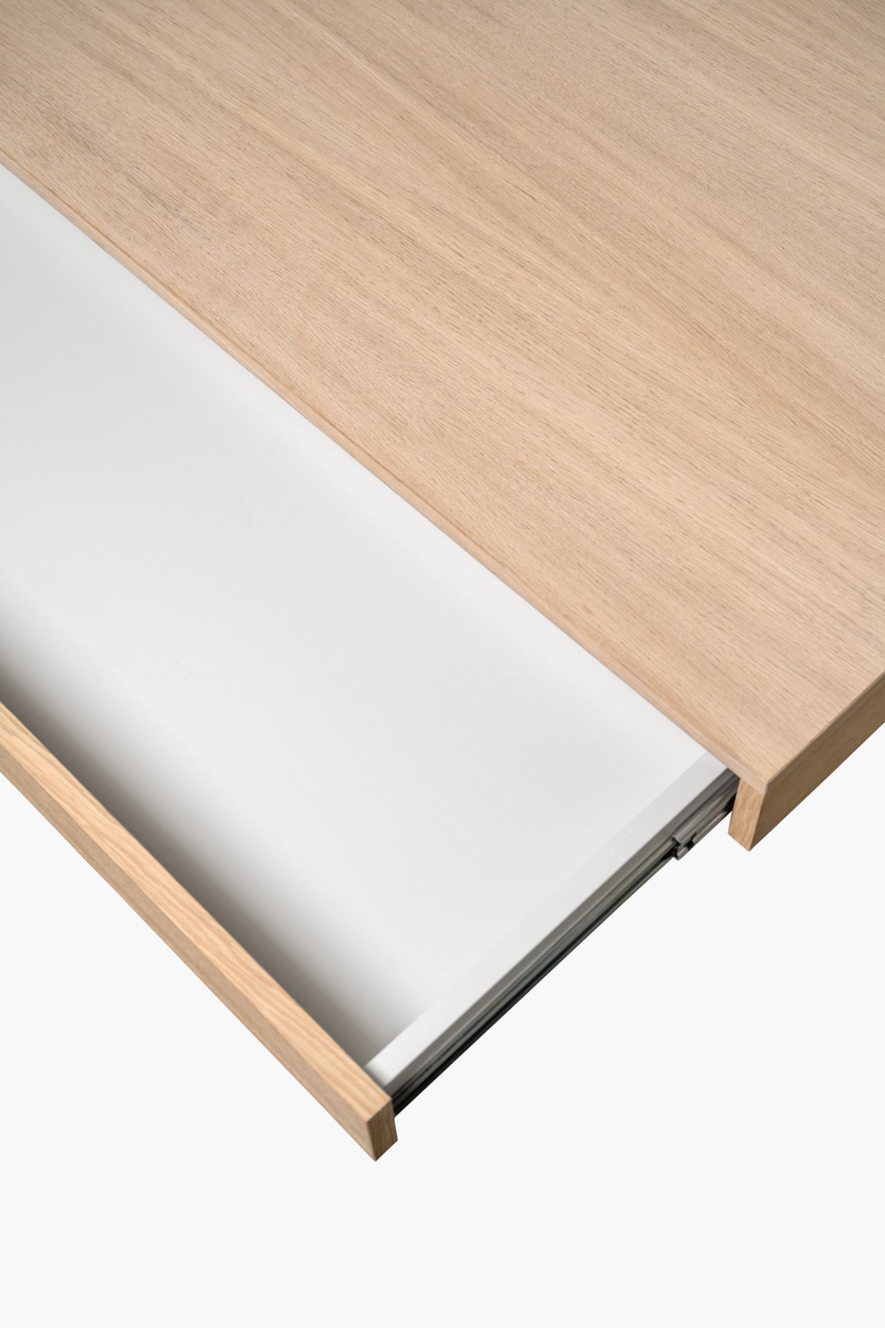 Skrivebordsmodul med skuff natur - 2
