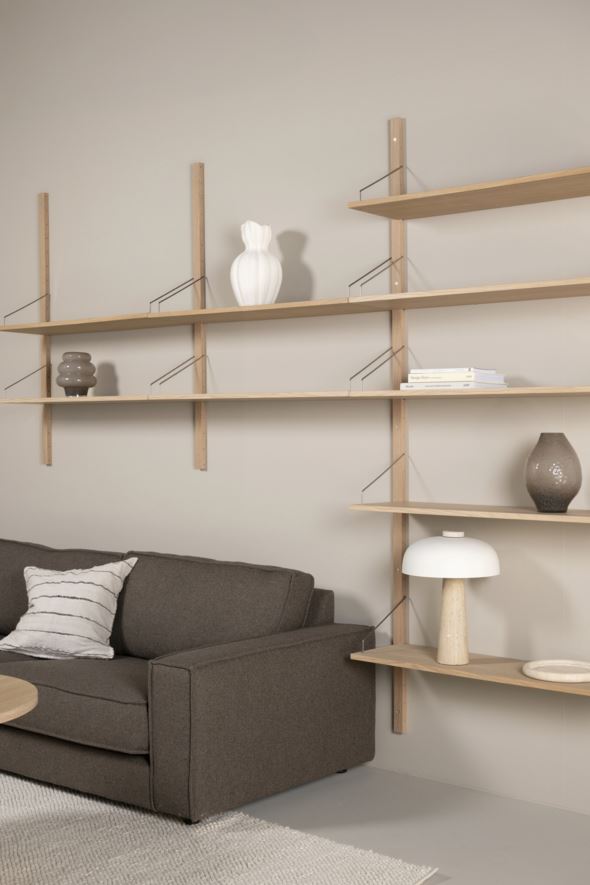 Hyllesystem hylleplate natur - 6