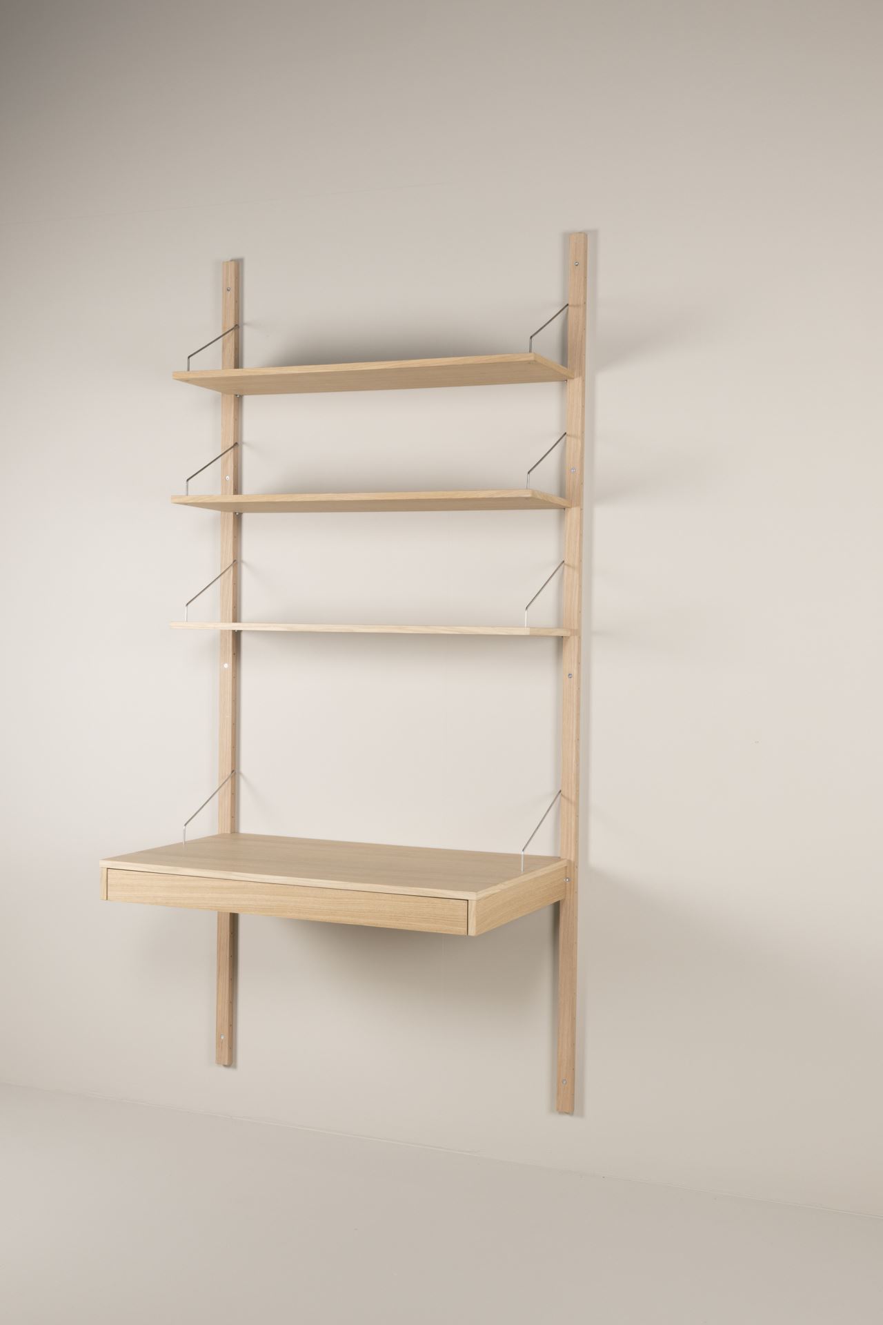 Skrivebordsmodul med skuff natur - 8