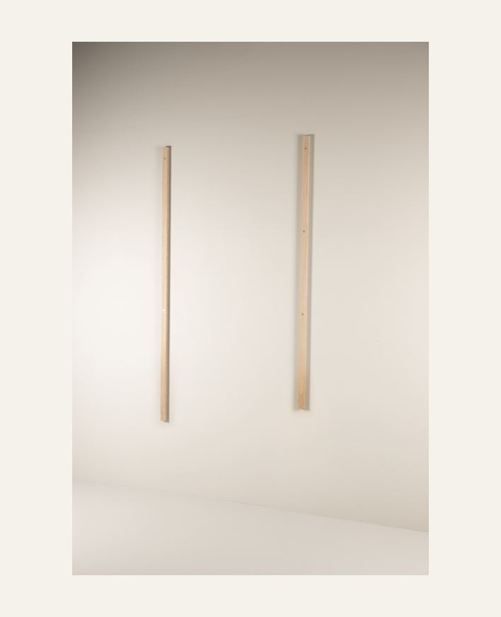 Hyllesystem startpakke lang natur - 220 cm natur - 1