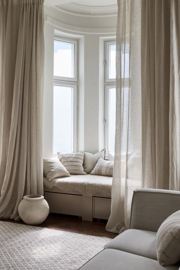 Ekstra bred lingardin natur - 2