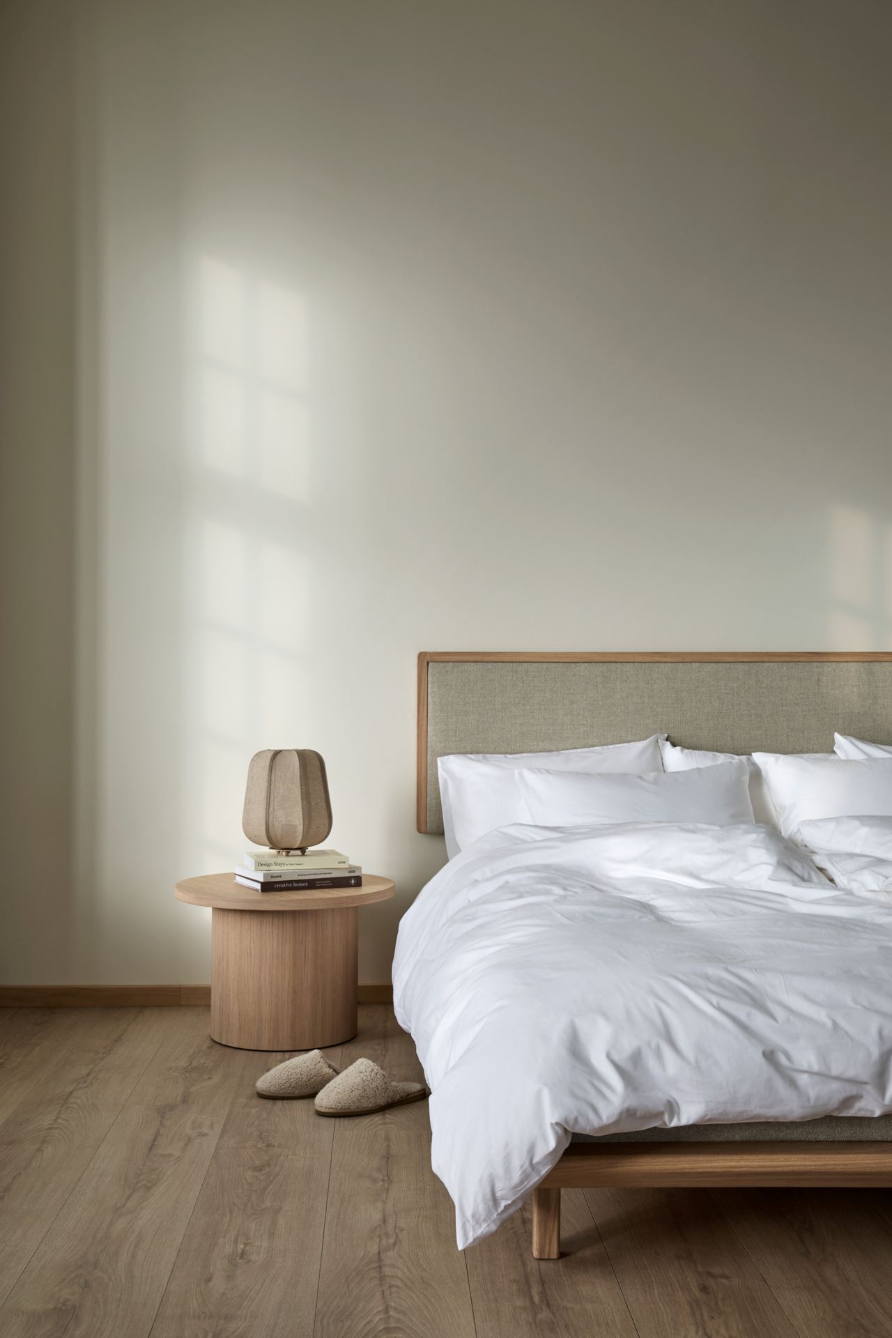 Sengegavl naturoljet beige - 3