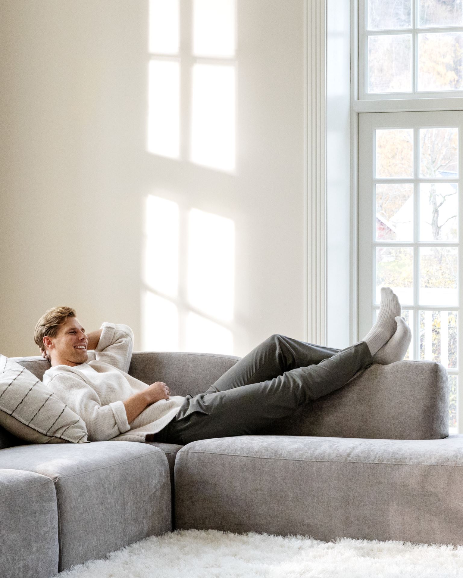 Modulsofa 1,5 seter uten armlene grå - 6