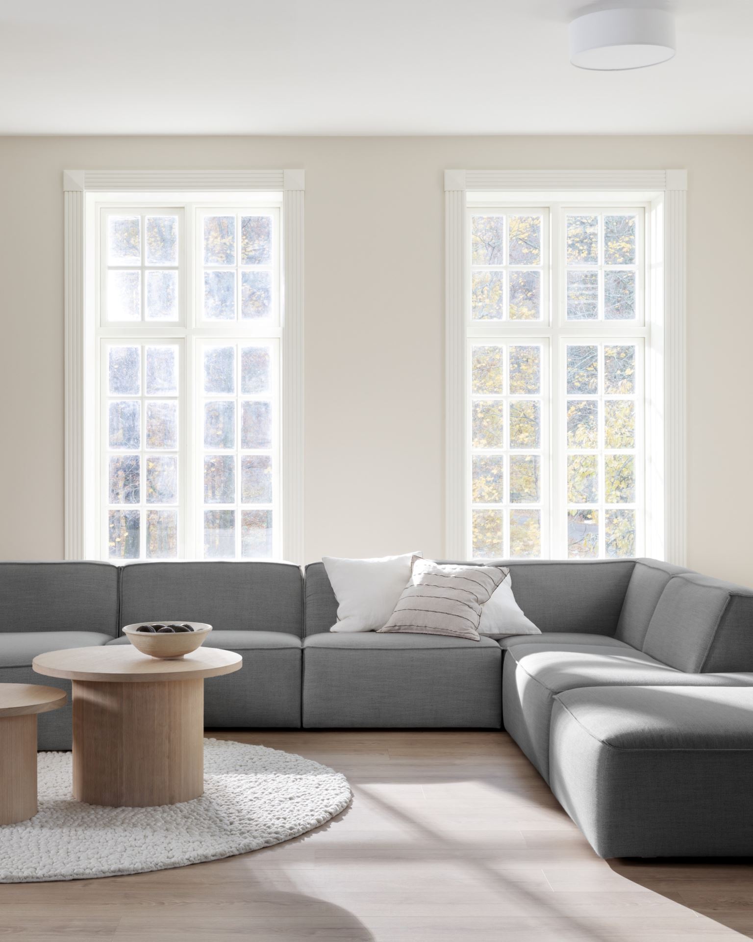 Modulsofa puff grå - 3