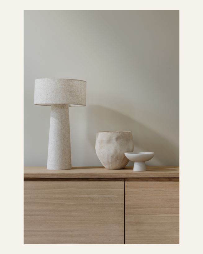 Bordlampe beige - 30x30x51 cm beige - 1