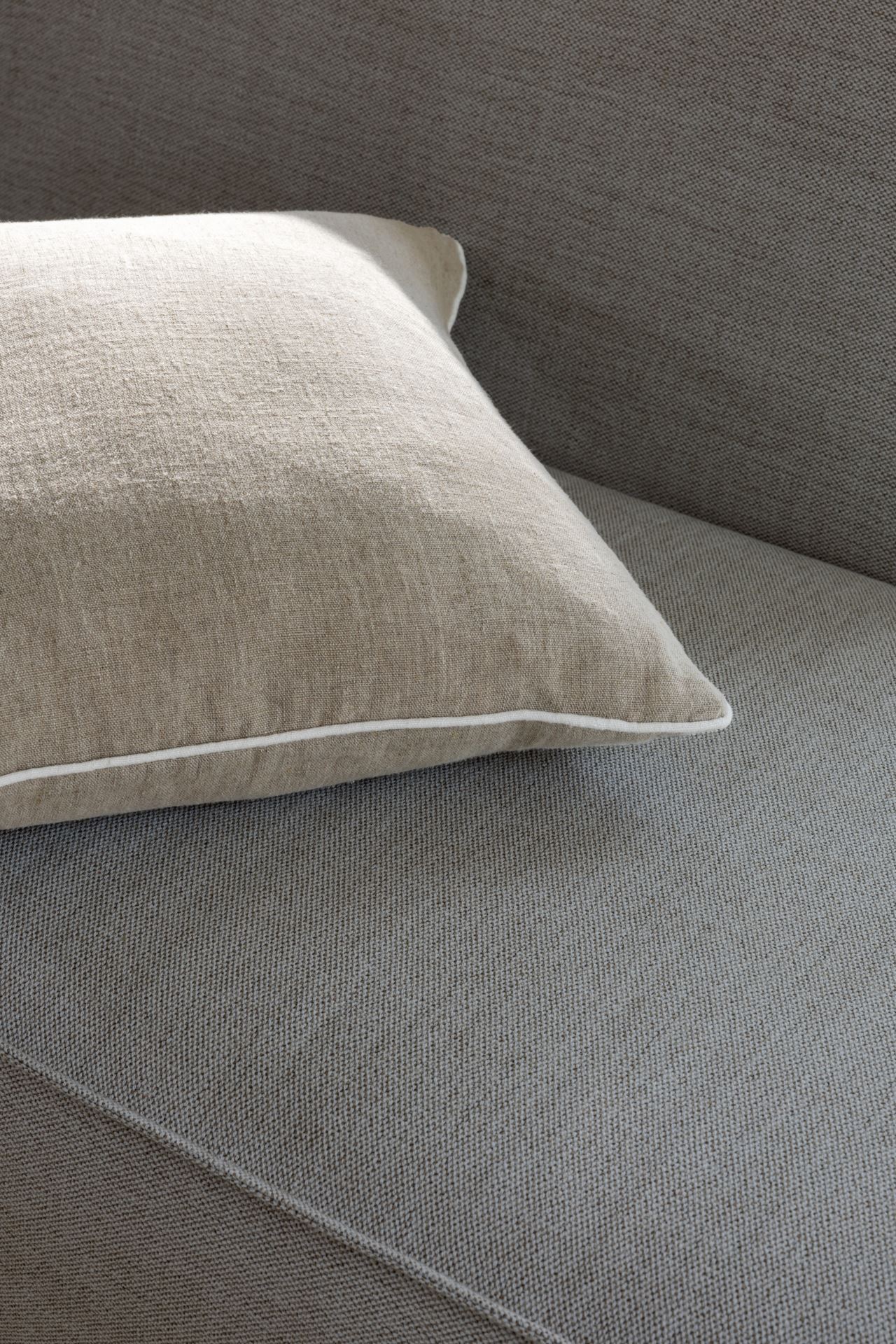 Modulsofa 1,5 seter uten armlener grå - 6