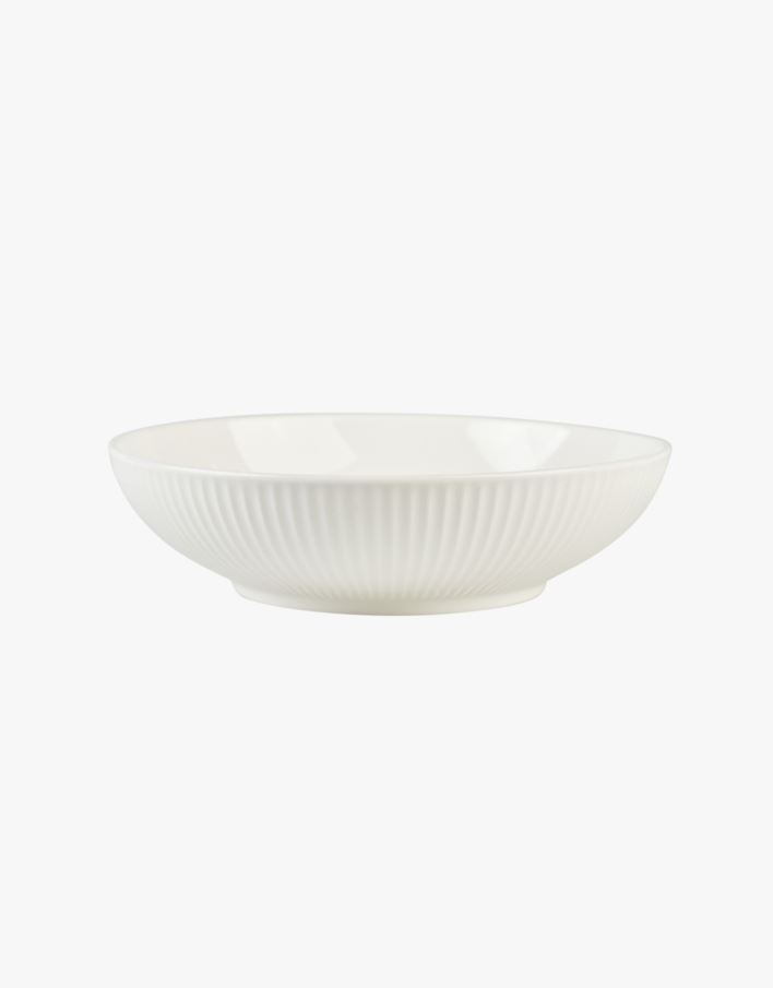 Skål hvit - ø20 h 5,3cm hvit - 1