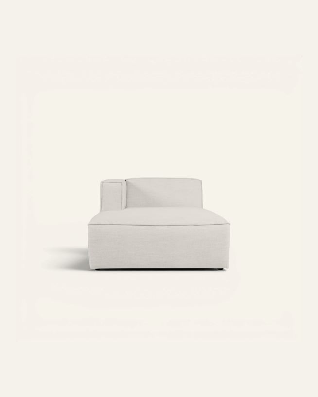 Modul sjeselong venstre natur - 154x114x73 cm natur - 1