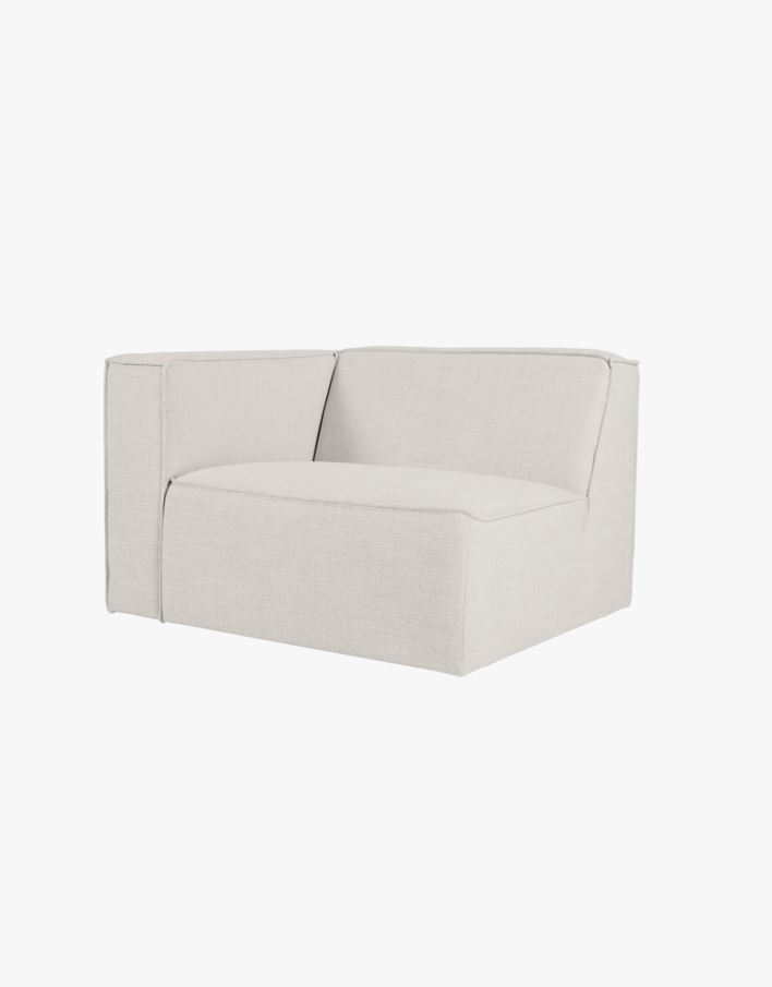 Modulsofa 1,5 seter m/armlene venstre natur - 110x93x73 cm natur - 1