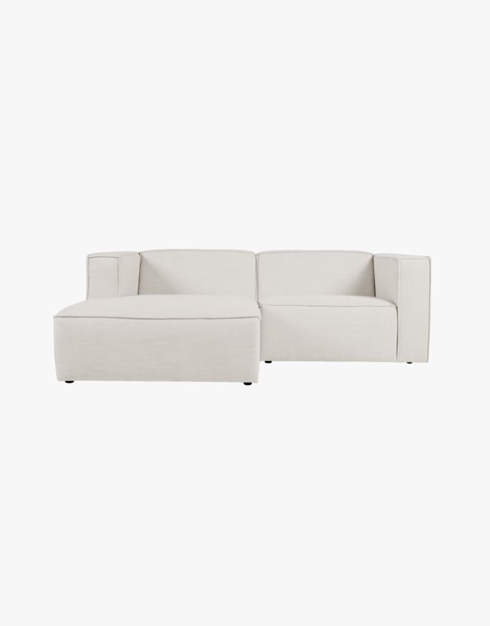 2 deler m/sjeselong venstre natur - 224x154x73 cm natur - 1