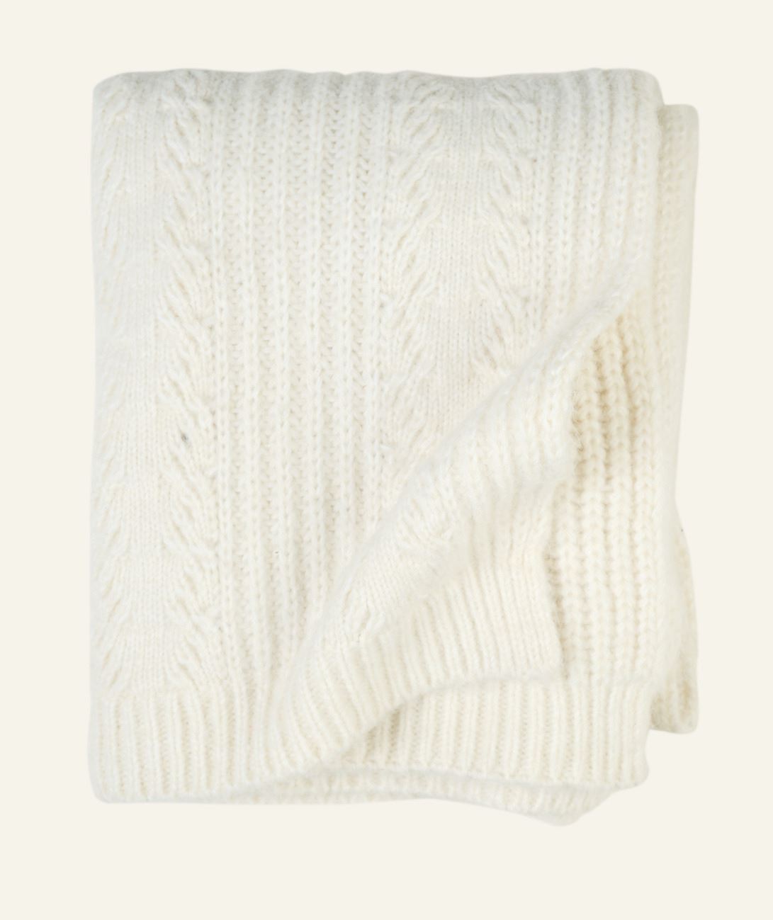 Pledd offwhite - 130x150 cm offwhite - 1