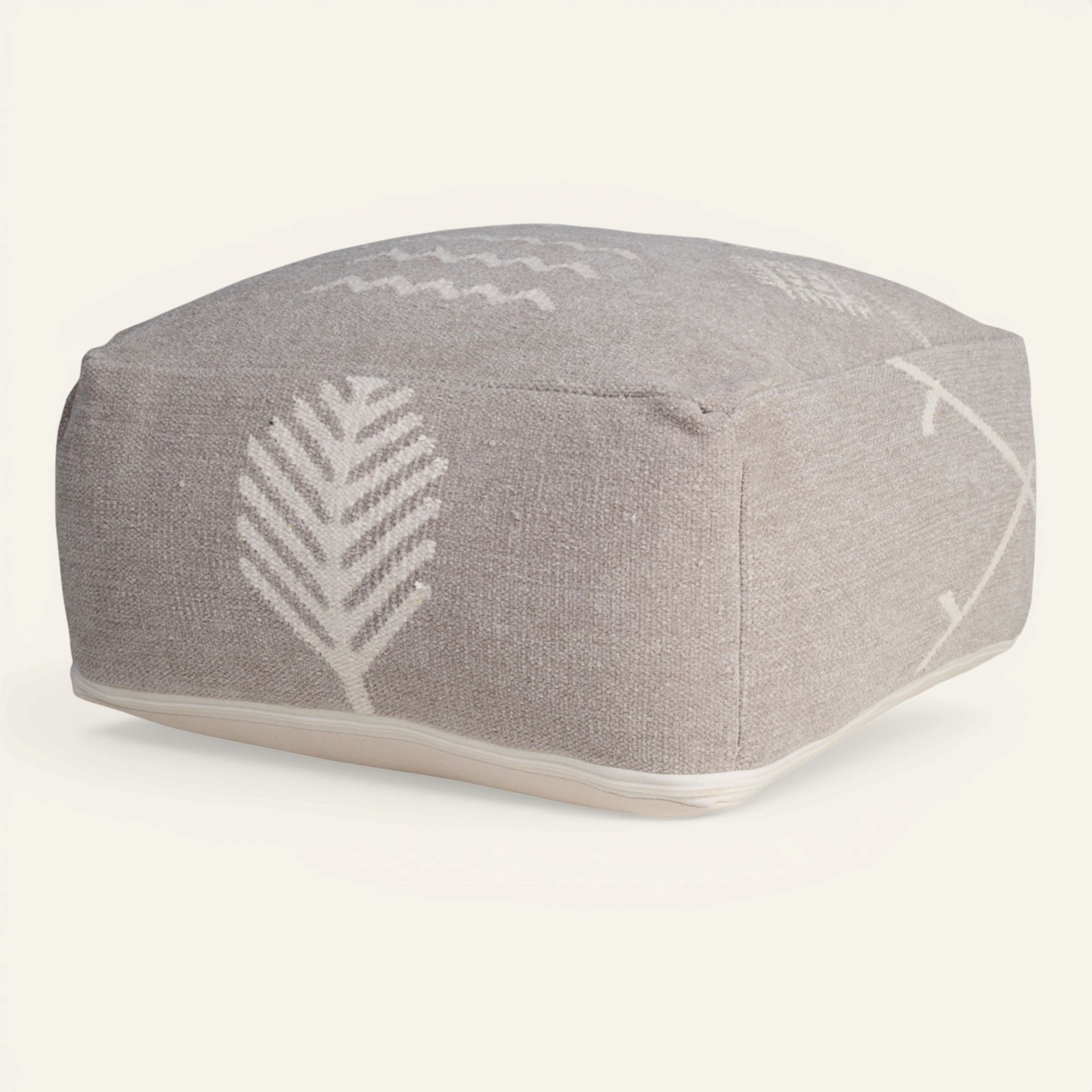 Puff mørk sand - 25x50x50 cm mørk sand - 1