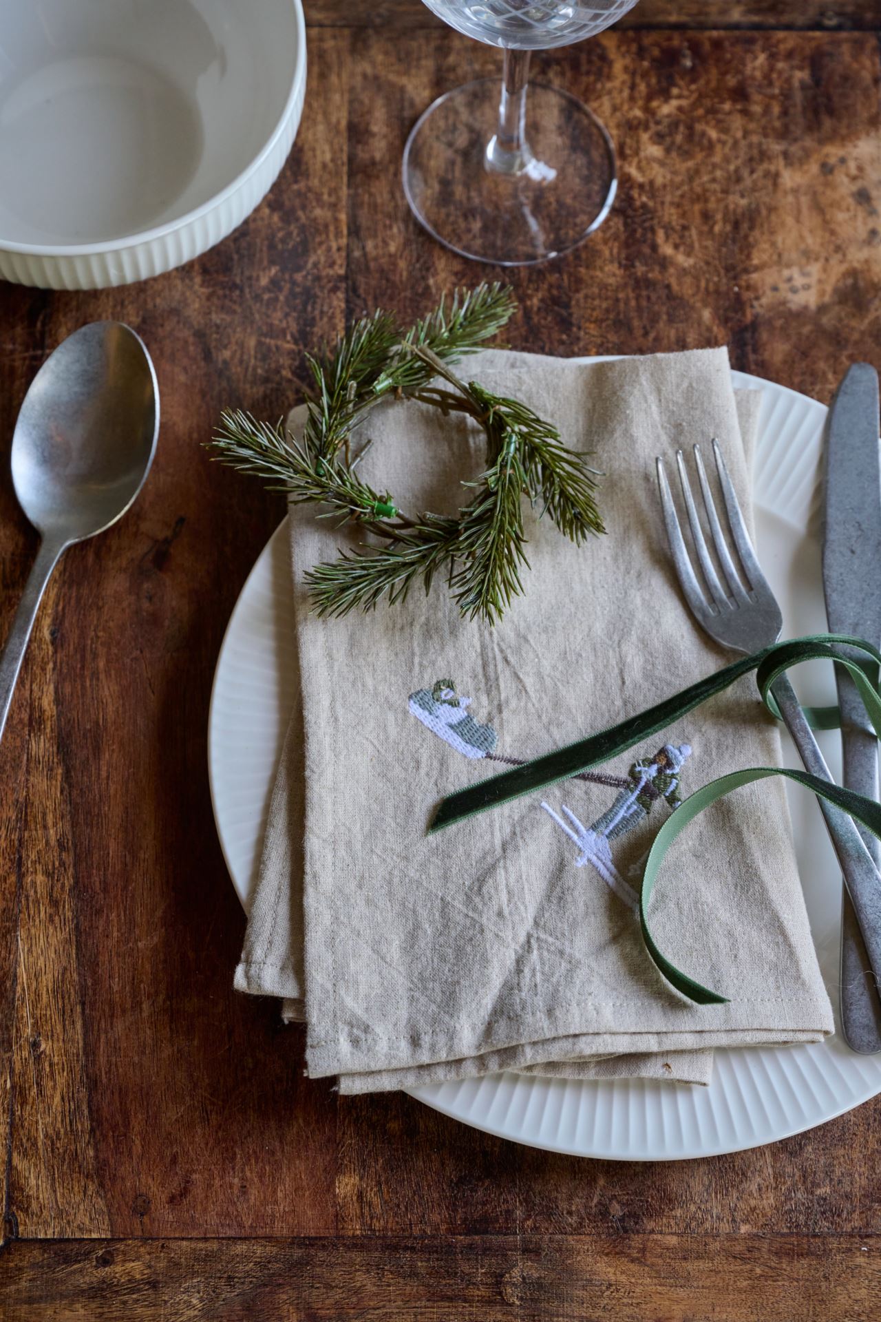 4 pk serviettringer grønn - ø4,5 grønn - 1