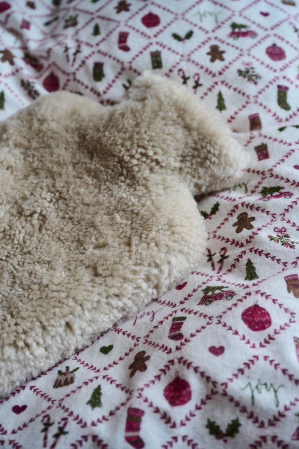 Varmeflaske beige - 9