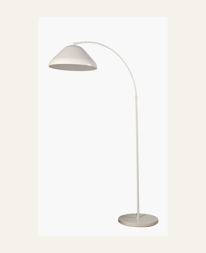 Gulvlampe krem - 175x120x40 cm krem - 1