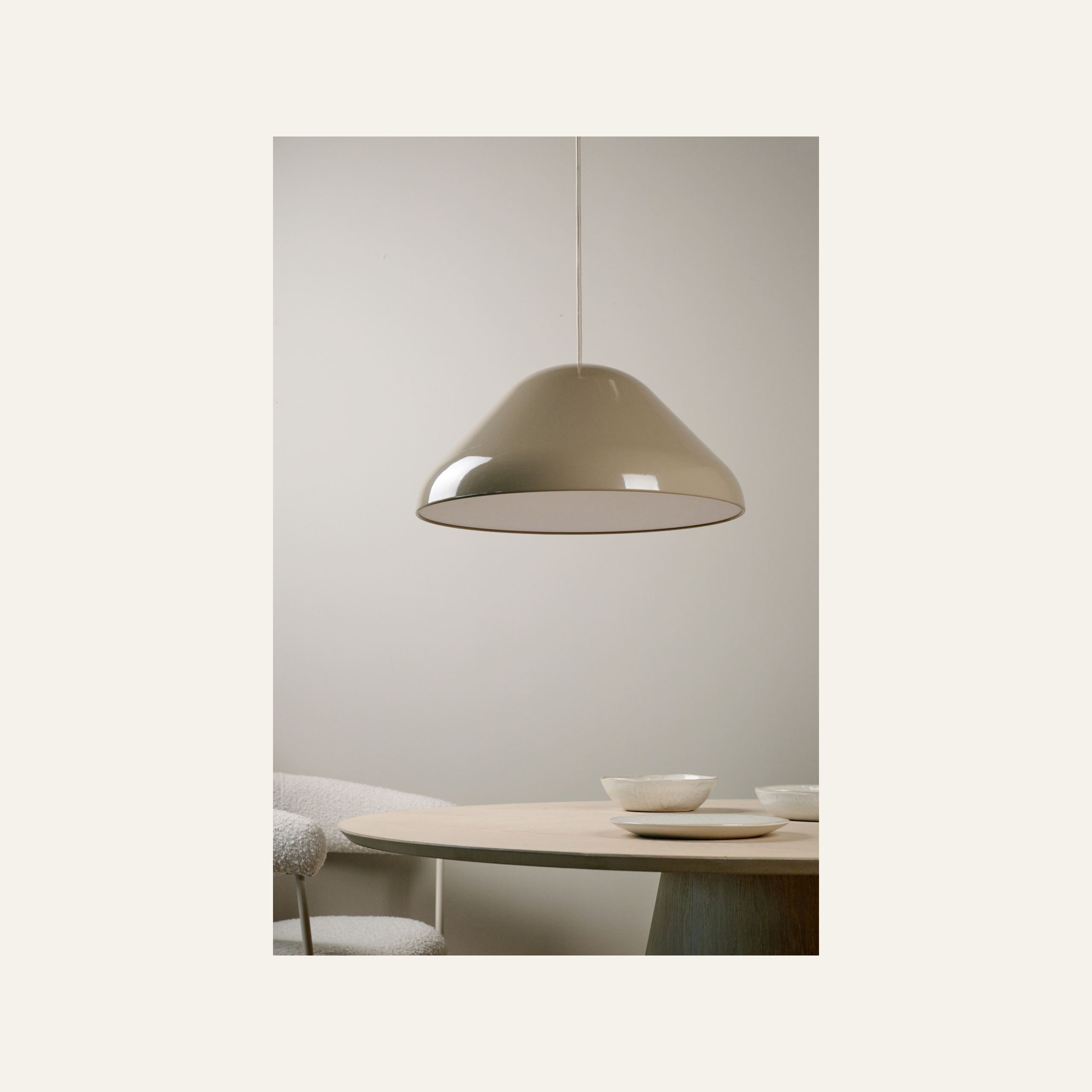 Taklampe taupe - 2