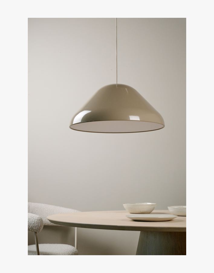 Taklampe taupe - 19,5 cm ø43,4 taupe - 1