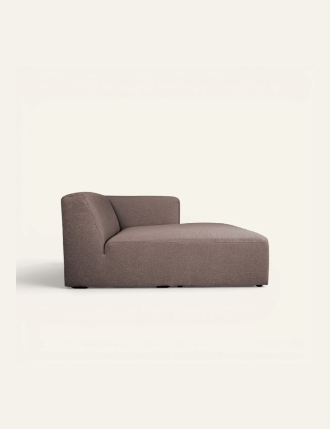 Modul sjeselong høyre brun - 2