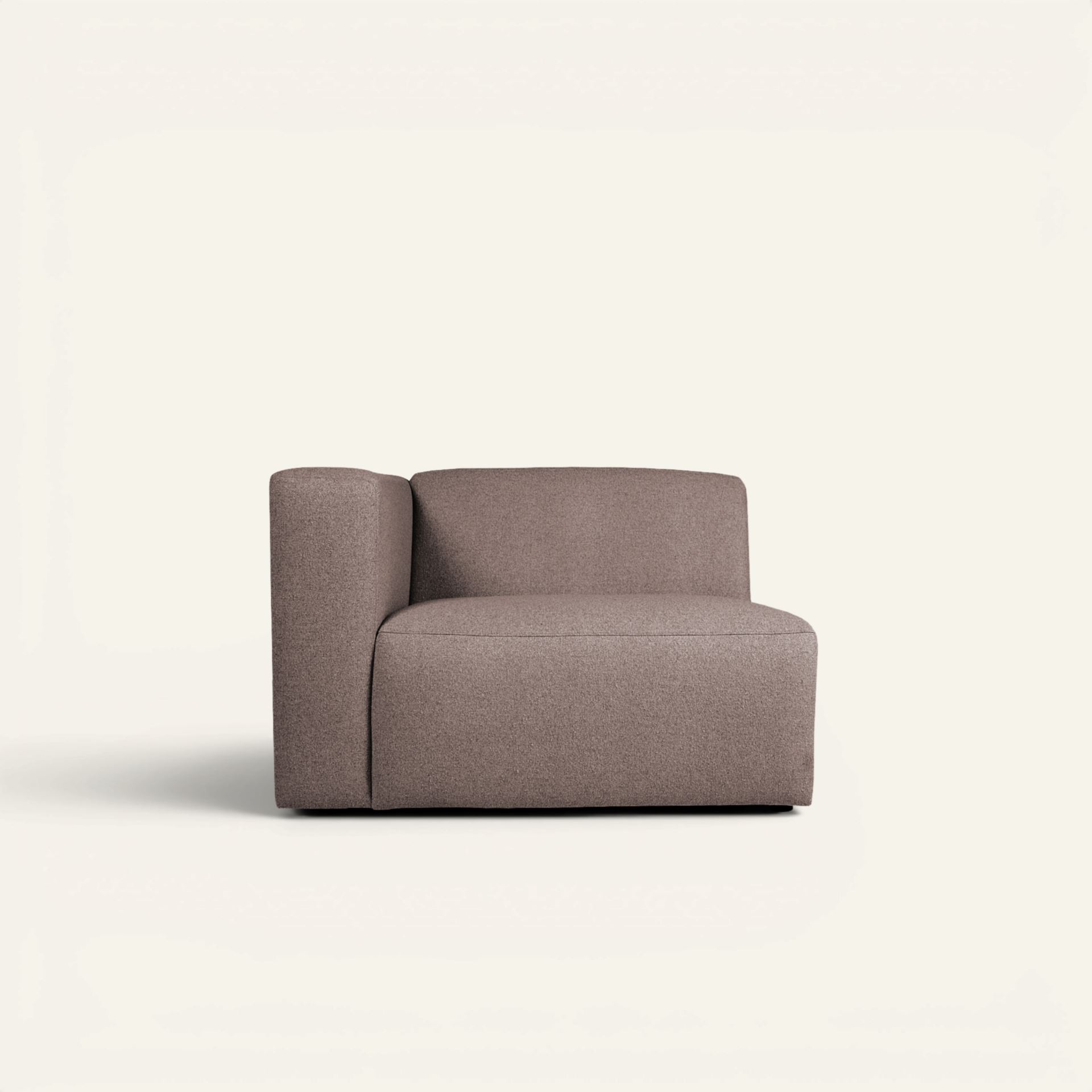 Modul 1,5 seter armlene venstre brun - 110x93x73 cm brun - 1