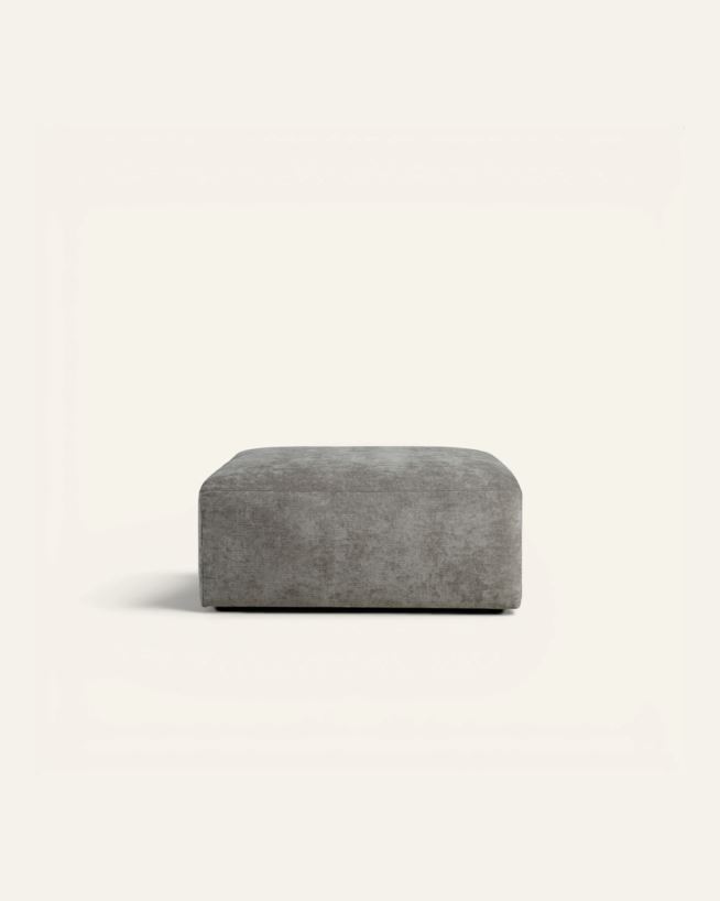 Modul puff grå - 98x93x44 cm grå - 1