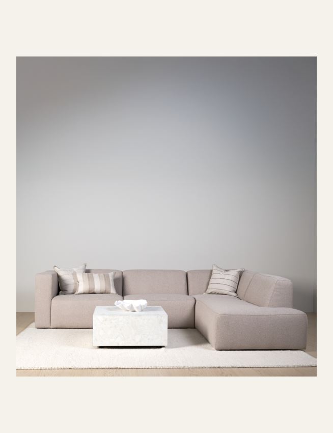 Modul 1,5 seter uten armlene beige - 9