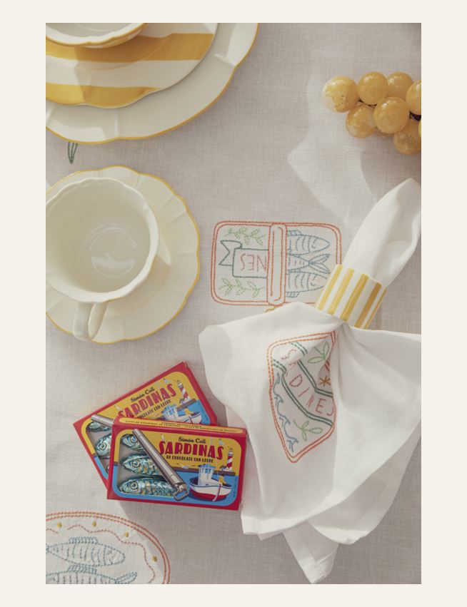 3 pk tøyserviett hvit - 2