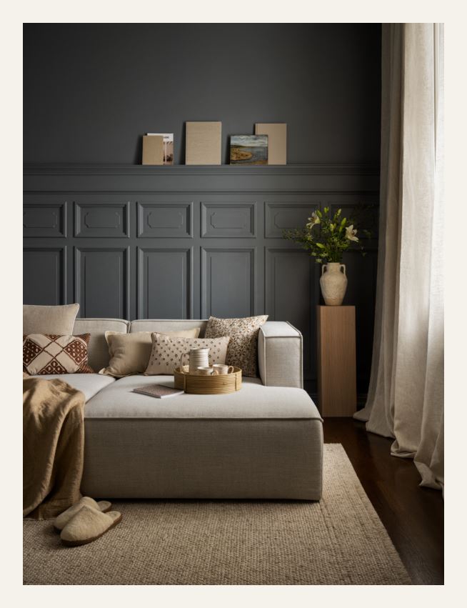 Modulsofa 2 deler m/sjeselong natur - 2