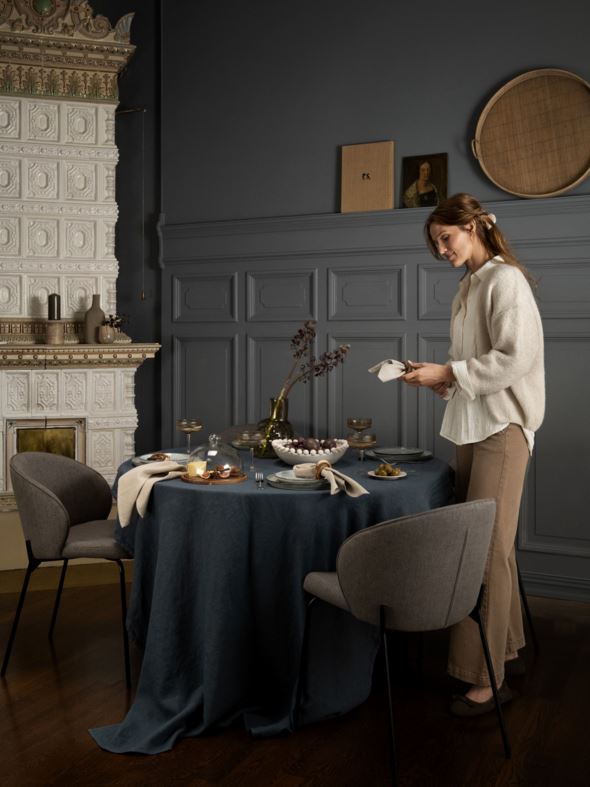 Spisestuestol grå - 2