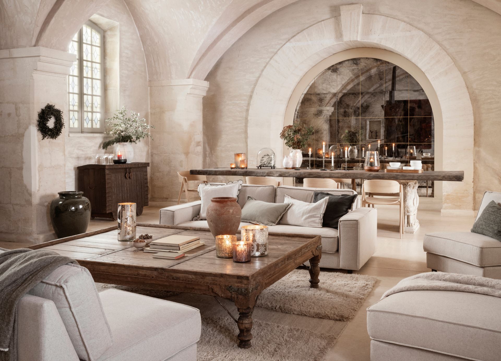 3 seter sofa natur - 2