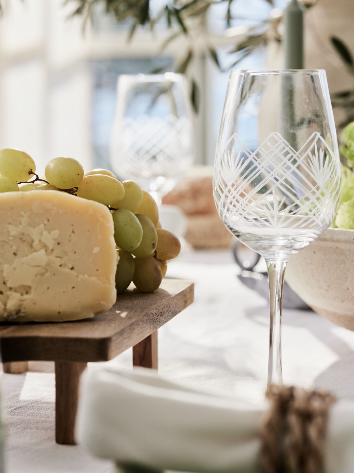 Hvitvinsglass transparent - 6