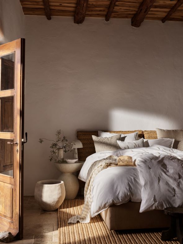 Sateng sengesett hvit - 3