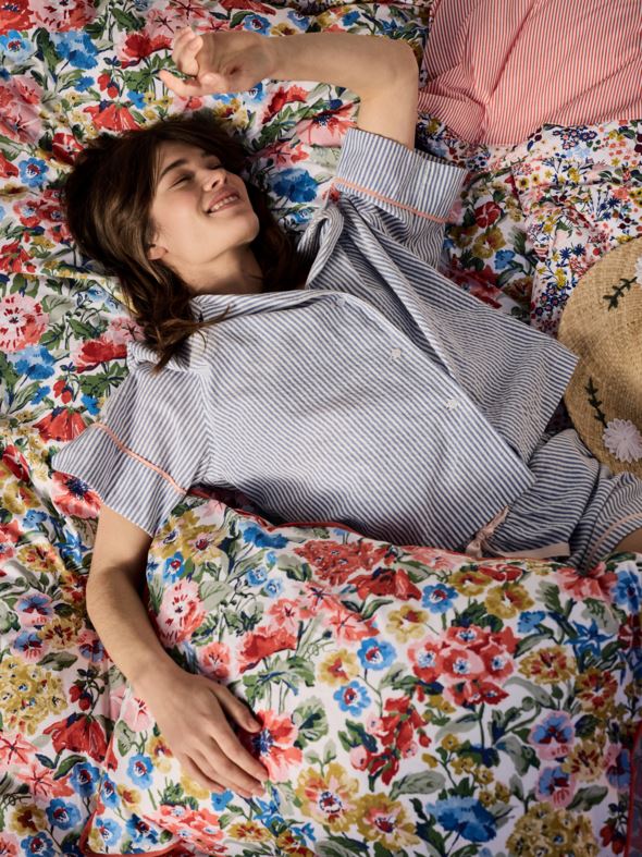 Pyjamasskjorte blå - 2