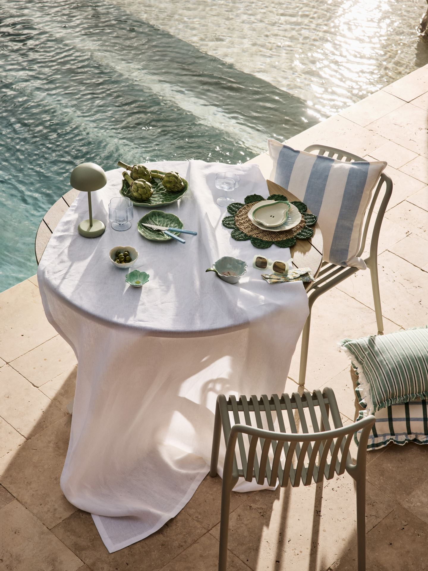 Tallerken grønn - 2