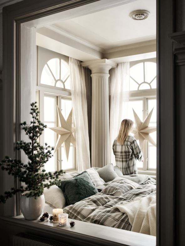 Adventsstjerne offwhite - 2