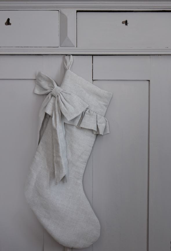 Julestrømpe beige - 2