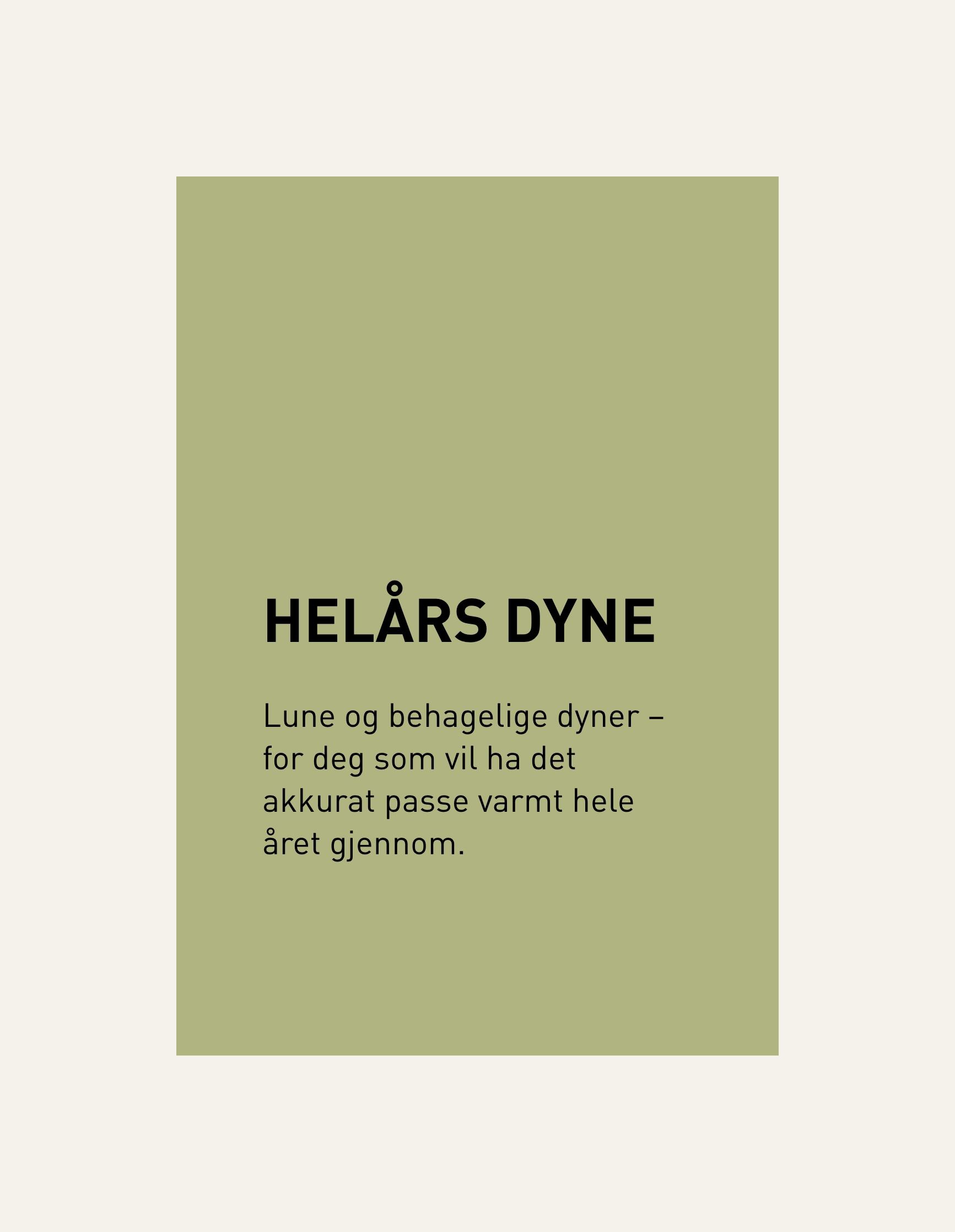 Helårs fiberdyne hvit - 8