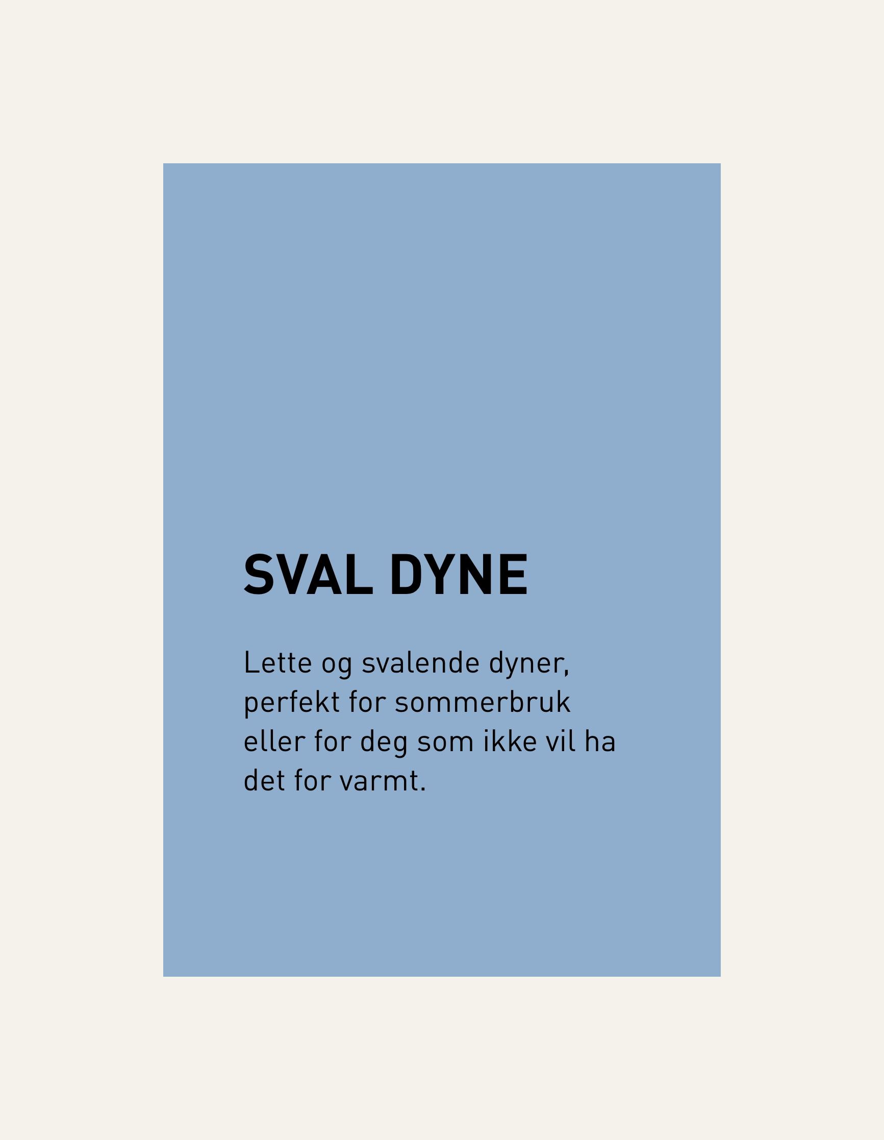 Sommerdundyne hvit - 2